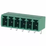 Terminal Block 6P 3.81 Chân Cong